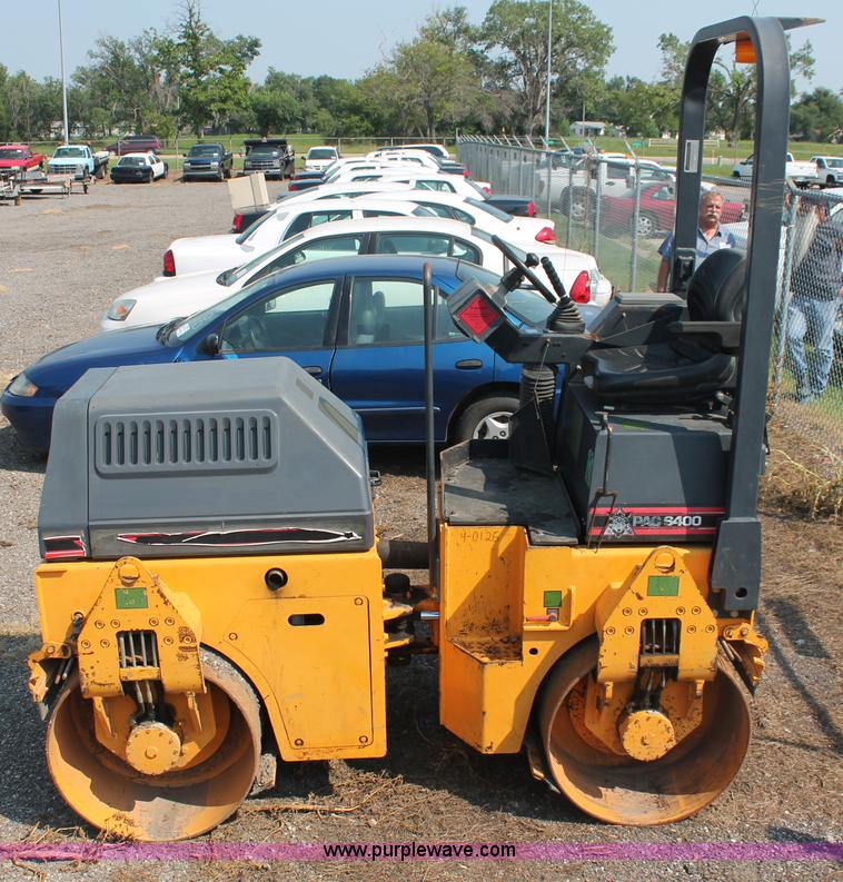 image for item I8216 1999 Stone PAC 6400 articulated vibratory smooth drum roller