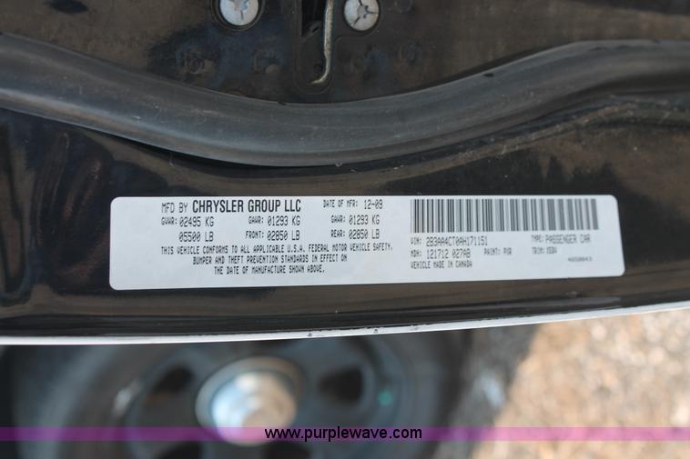 image for item I8221 2010 Dodge Charger