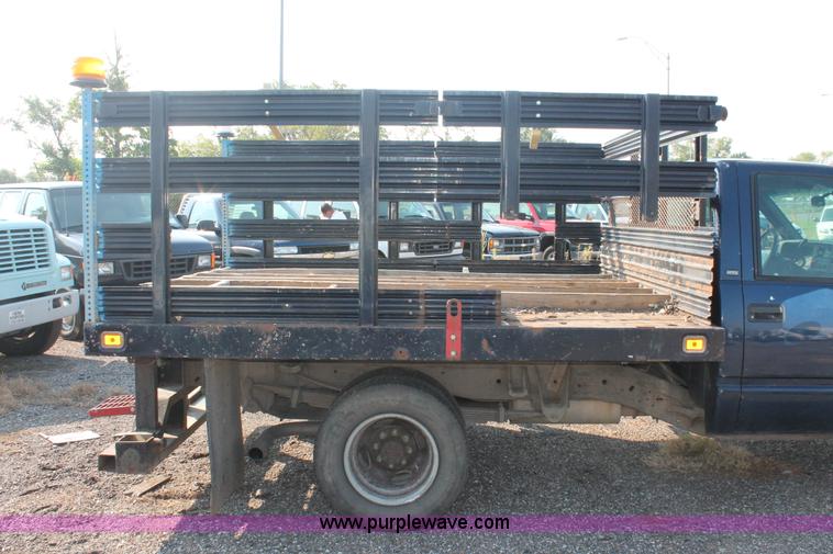 image for item I8246 1998 Chevrolet Cheyenne 3500 flatbed truck