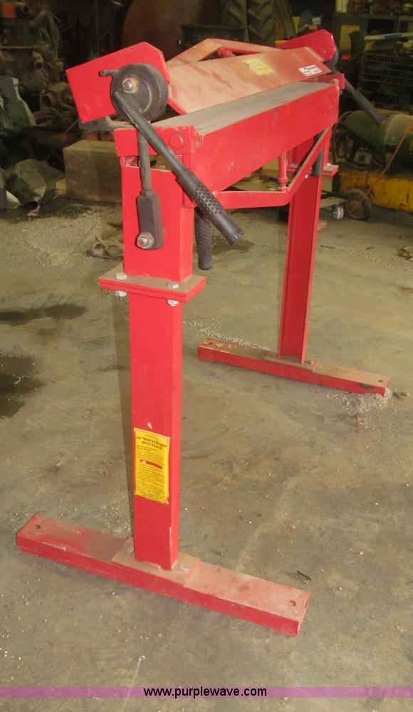 image for item AE9464 Central Machinery 36" metal brake and stand