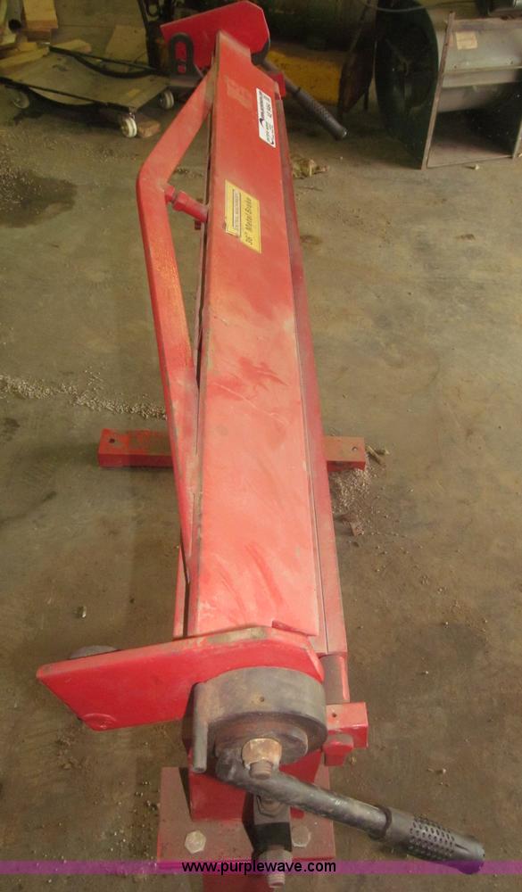 image for item AE9464 Central Machinery 36" metal brake and stand