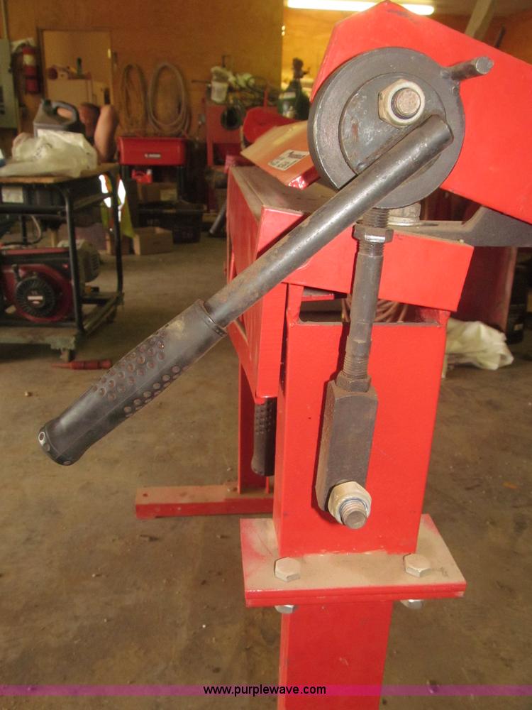 image for item AE9464 Central Machinery 36" metal brake and stand
