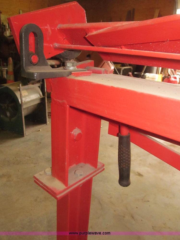 image for item AE9464 Central Machinery 36" metal brake and stand