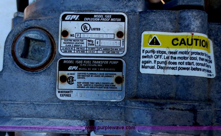 image for item AK9690 Delta 100 gallon fuel tank