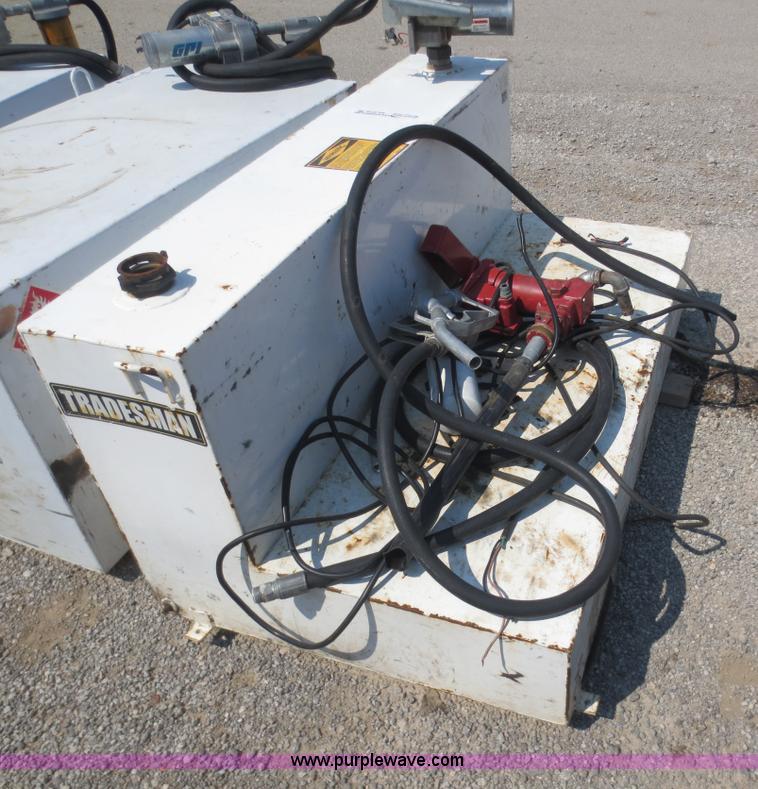 image for item AK9716 Tradesman 100 gallon L-shaped fuel tank