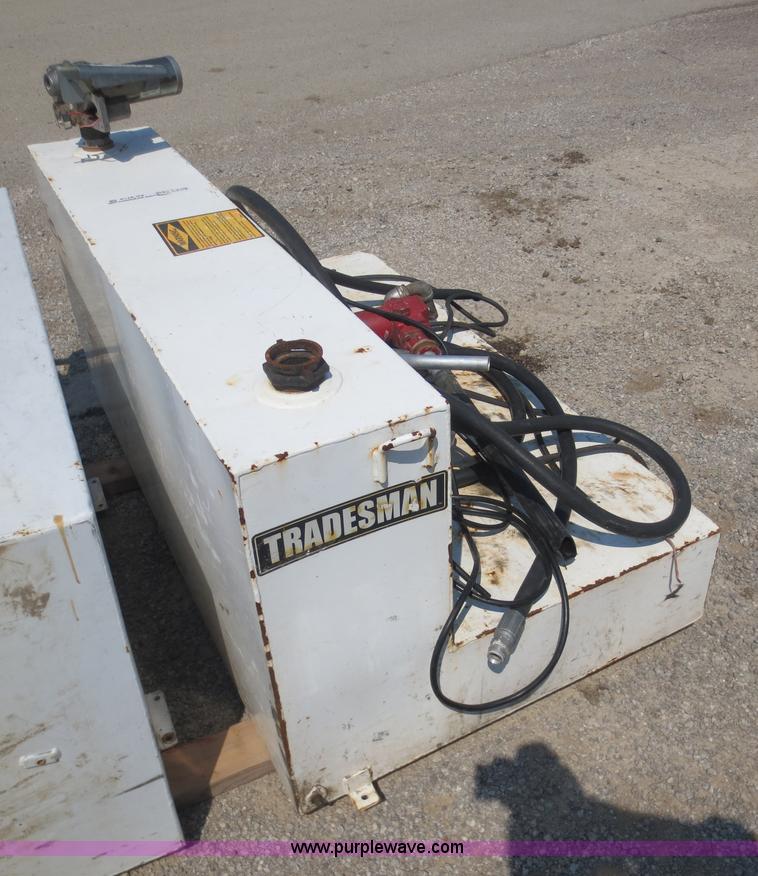 image for item AK9716 Tradesman 100 gallon L-shaped fuel tank