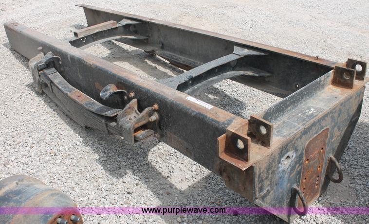 image for item AV9133 Rear spring suspension and frame section