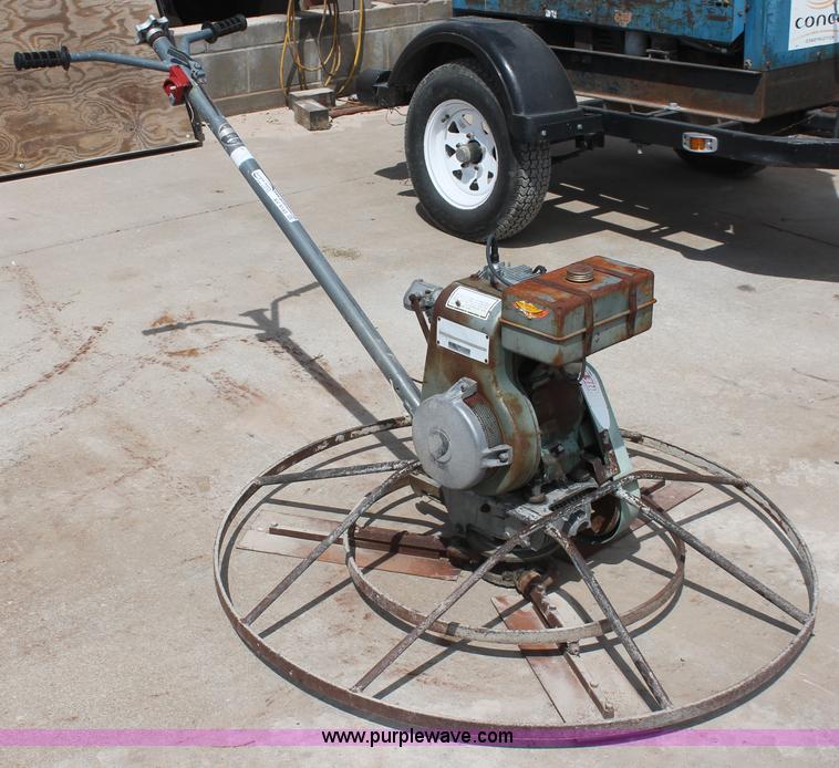 image for item AV9143 Whiteman 48" power trowel