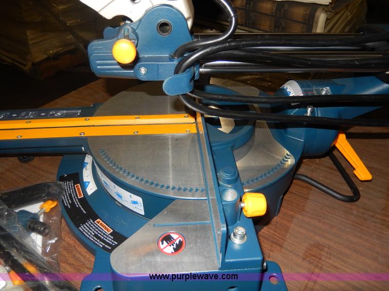 image for item AW9616 Ryobi 10" sliding compound miter saw