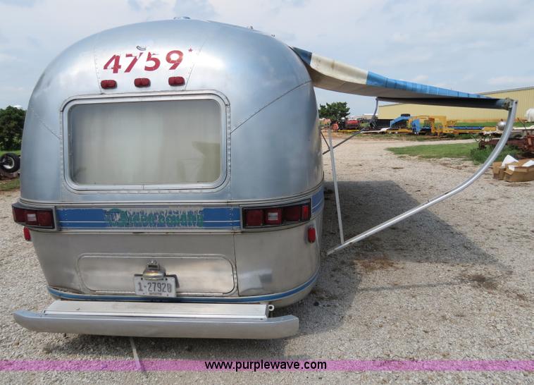 image for item B4793 1978 Airstream Sovereign travel trailer