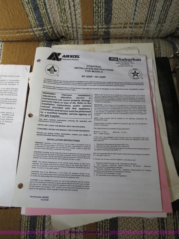 image for item B4793 1978 Airstream Sovereign travel trailer