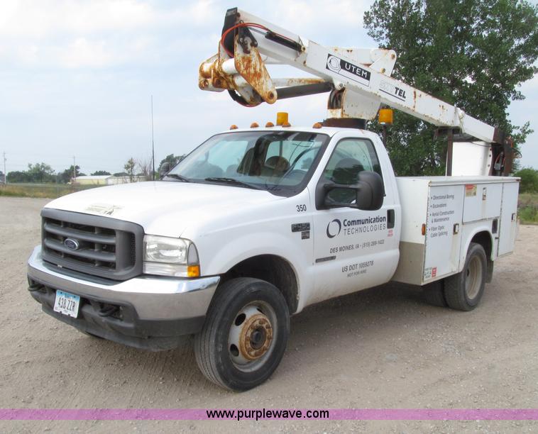 image for item D7464 2002 Ford F450 XL Super Duty bucket truck