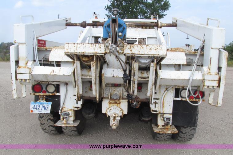 image for item D7466 1990 GMC TopKick reel carrier truck