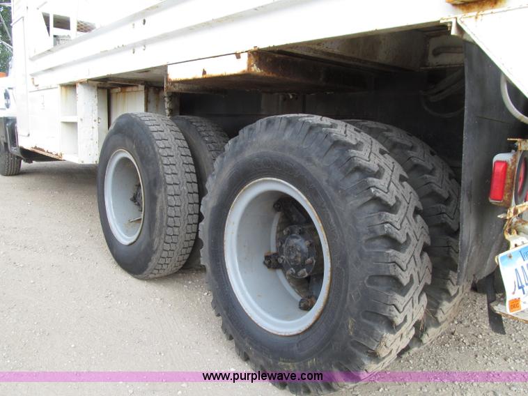 image for item D7466 1990 GMC TopKick reel carrier truck