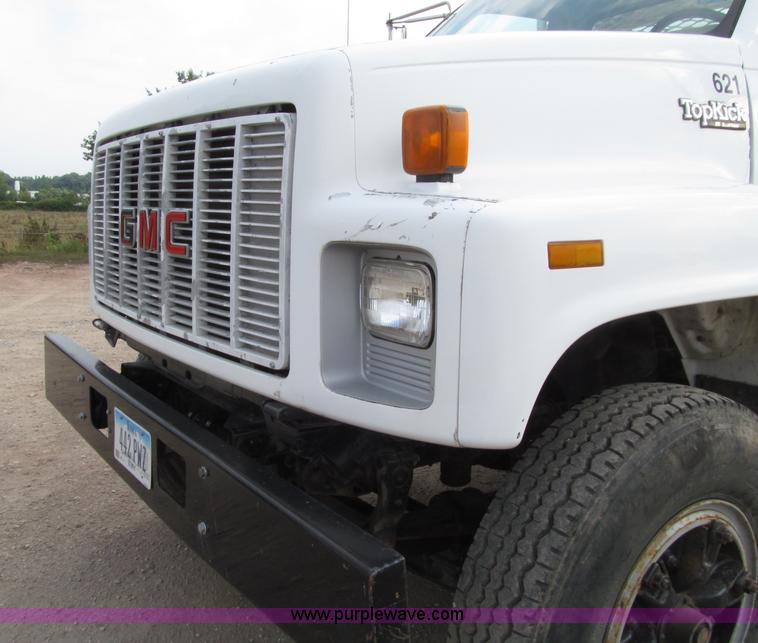 image for item D7466 1990 GMC TopKick reel carrier truck