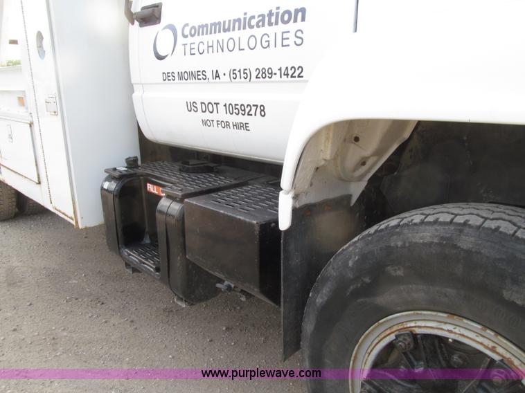 image for item D7466 1990 GMC TopKick reel carrier truck