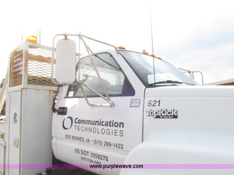 image for item D7466 1990 GMC TopKick reel carrier truck