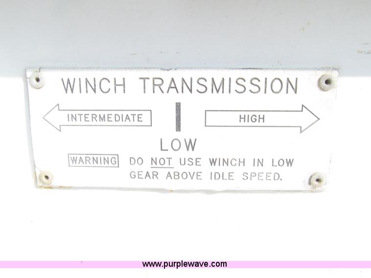 image for item D7466 1990 GMC TopKick reel carrier truck