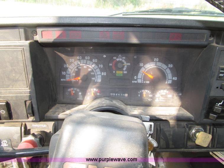 image for item D7466 1990 GMC TopKick reel carrier truck