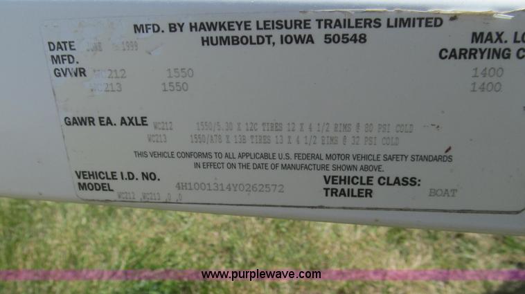 image for item G2056 (2) 1999 Bombardier GTI 5885 Sea-Doo personal watercrafts