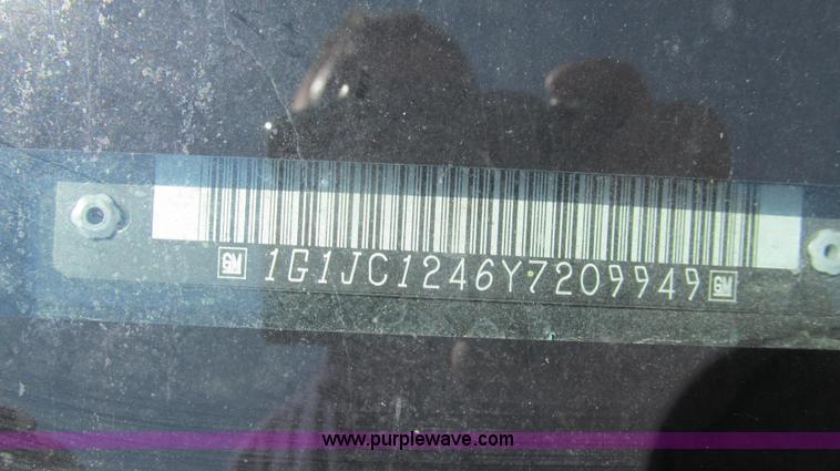 image for item G2091 2000 Chevrolet Cavalier