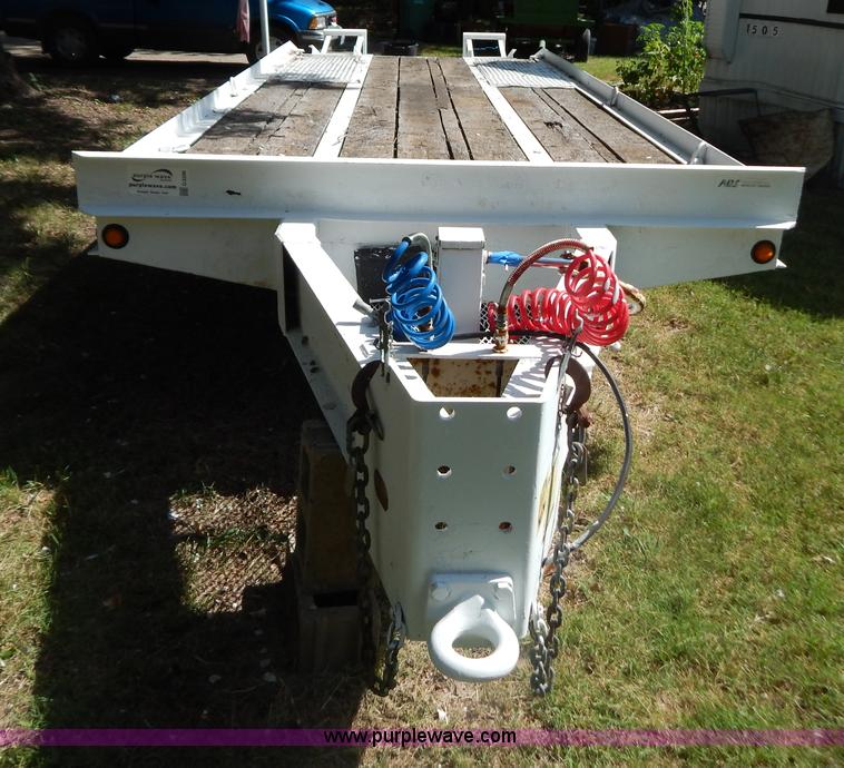 image for item G3296 2002 Kiefer equipment trailer