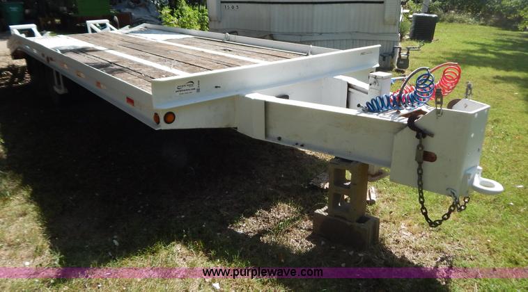 image for item G3296 2002 Kiefer equipment trailer