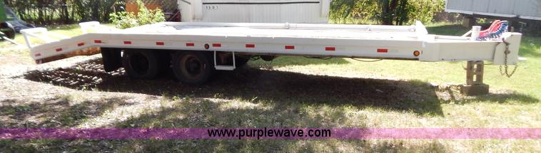 image for item G3296 2002 Kiefer equipment trailer