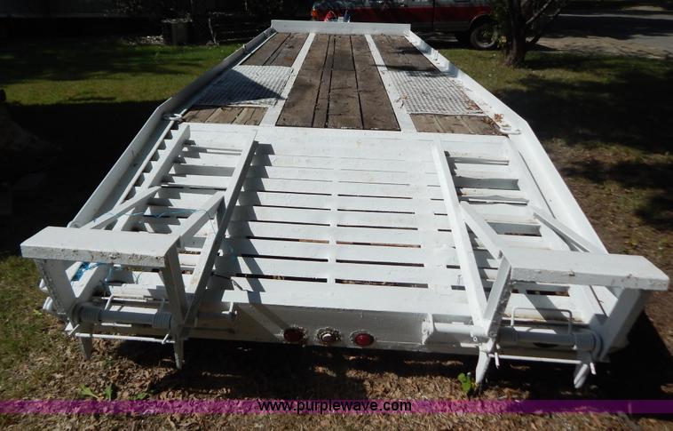 image for item G3296 2002 Kiefer equipment trailer