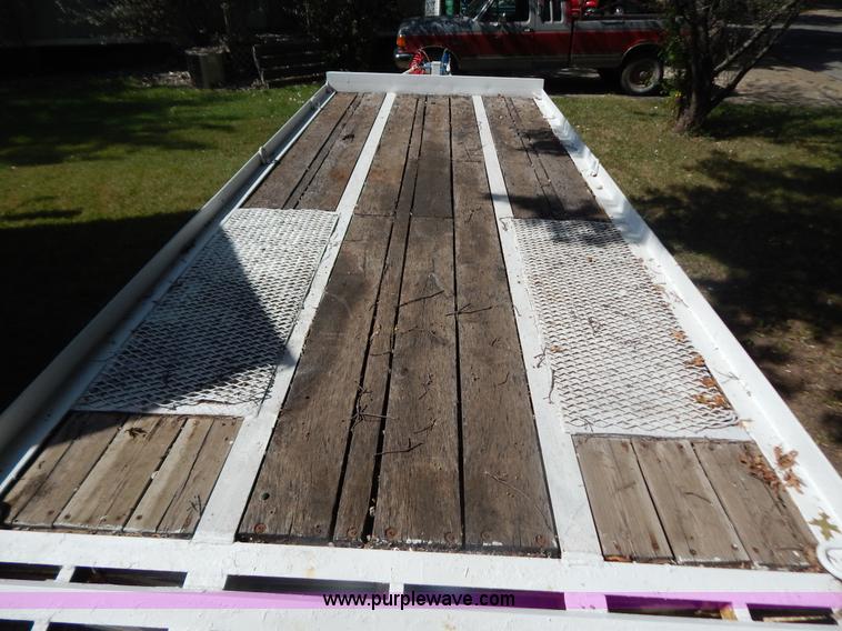 image for item G3296 2002 Kiefer equipment trailer