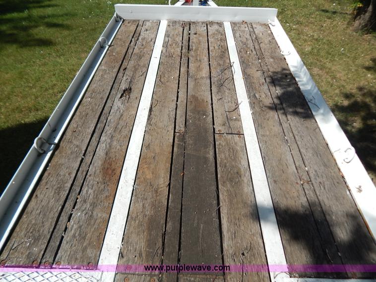 image for item G3296 2002 Kiefer equipment trailer