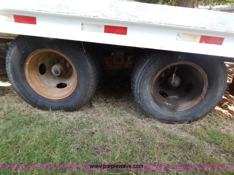 image for item G3296 2002 Kiefer equipment trailer