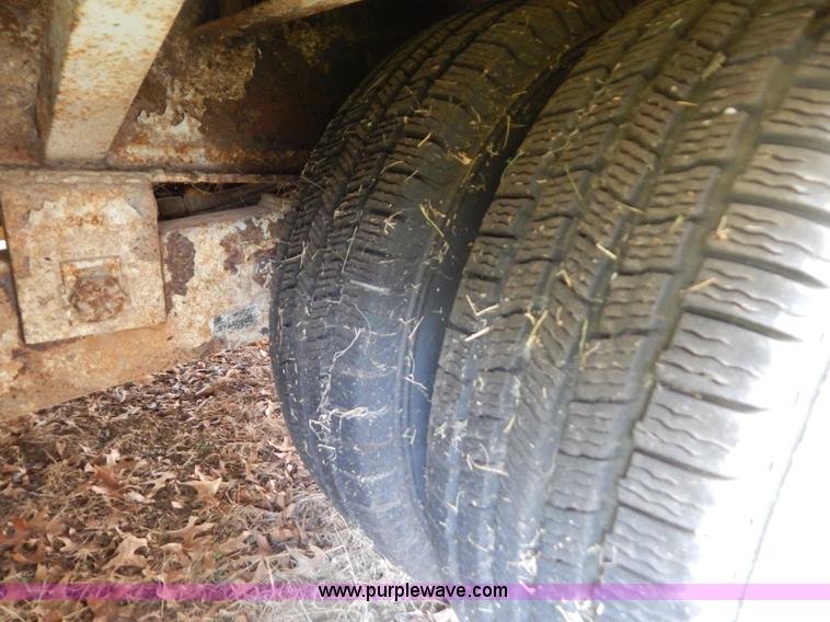 image for item G3296 2002 Kiefer equipment trailer