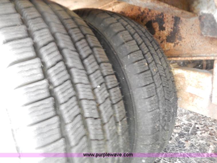 image for item G3296 2002 Kiefer equipment trailer