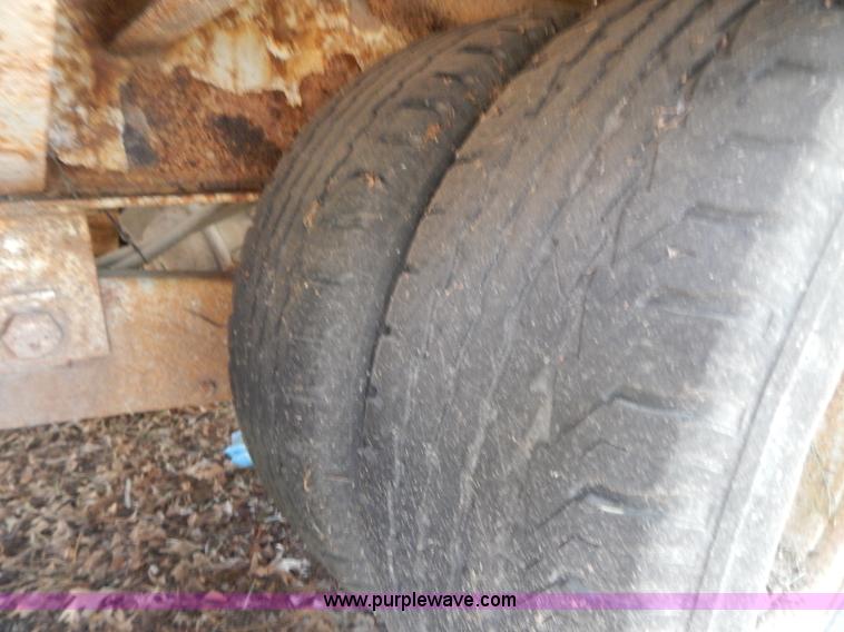 image for item G3296 2002 Kiefer equipment trailer