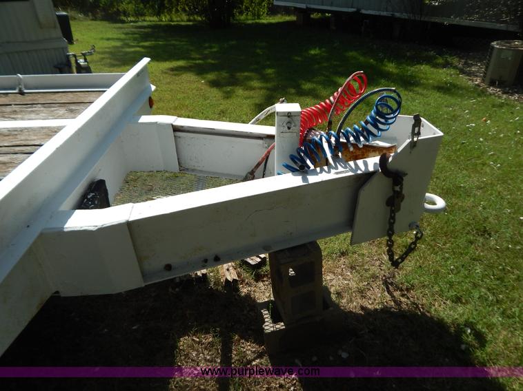 image for item G3296 2002 Kiefer equipment trailer