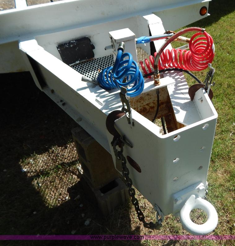 image for item G3296 2002 Kiefer equipment trailer