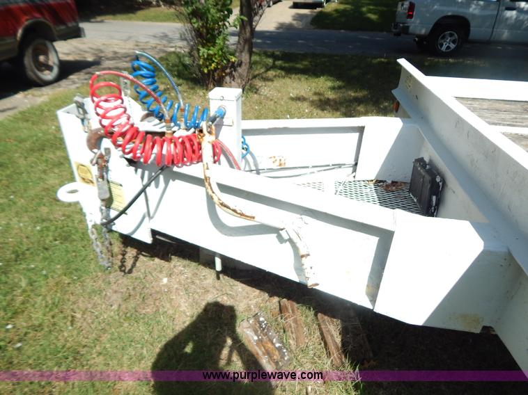 image for item G3296 2002 Kiefer equipment trailer