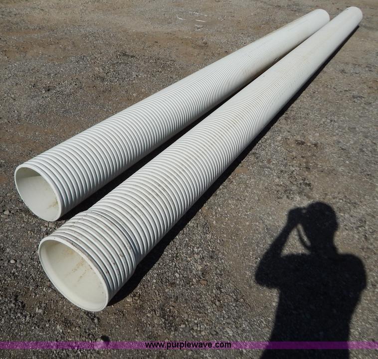 image for item G3490 (2) 12" pvc pipes