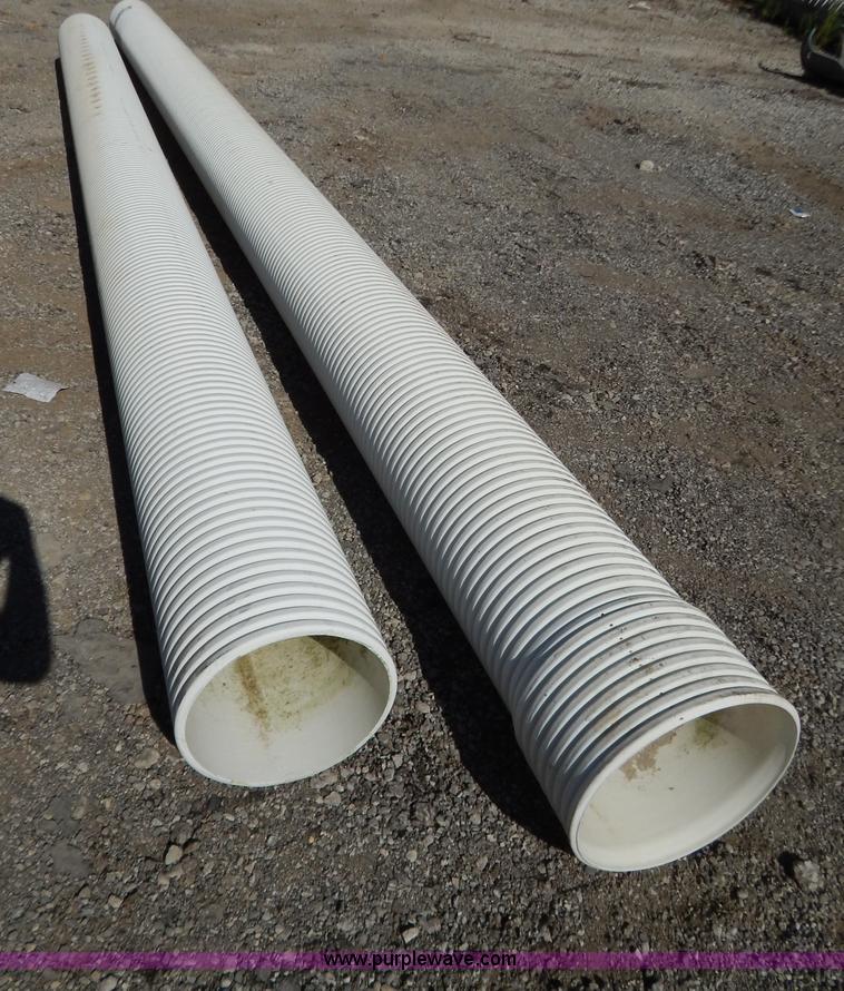 image for item G3490 (2) 12" pvc pipes