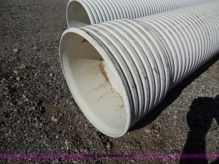 image for item G3490 (2) 12" pvc pipes