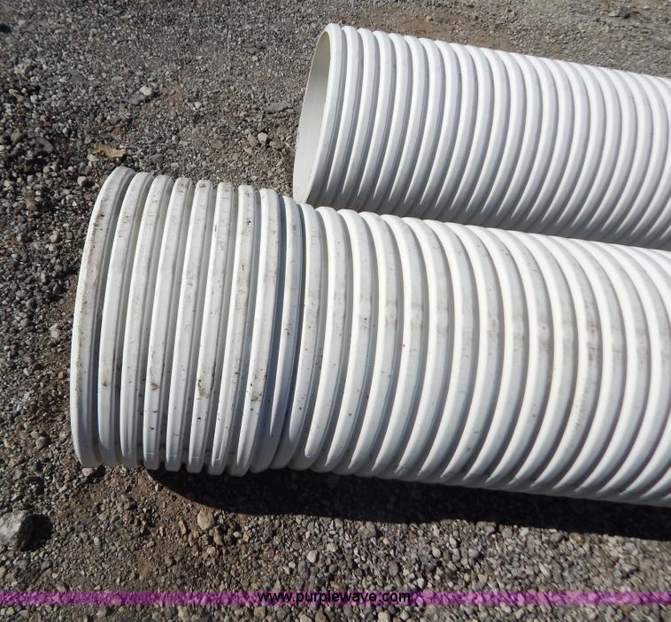 image for item G3490 (2) 12" pvc pipes