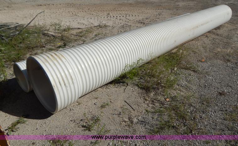 image for item G3492 (2) corrugated pvc pipe