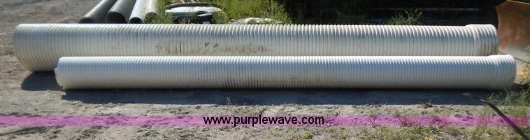 image for item G3492 (2) corrugated pvc pipe