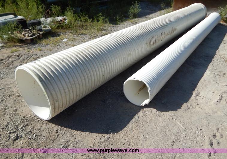 image for item G3492 (2) corrugated pvc pipe