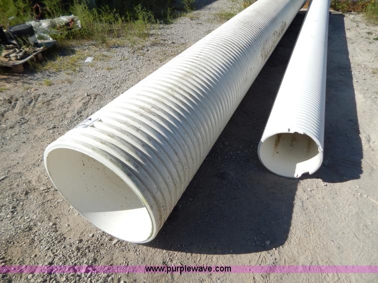 image for item G3492 (2) corrugated pvc pipe
