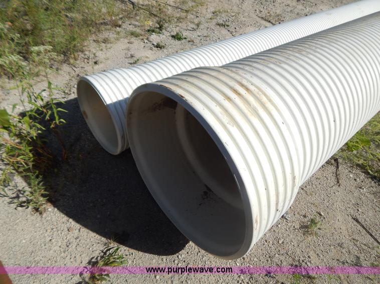 image for item G3492 (2) corrugated pvc pipe