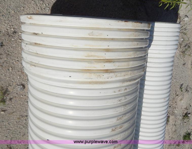 image for item G3492 (2) corrugated pvc pipe