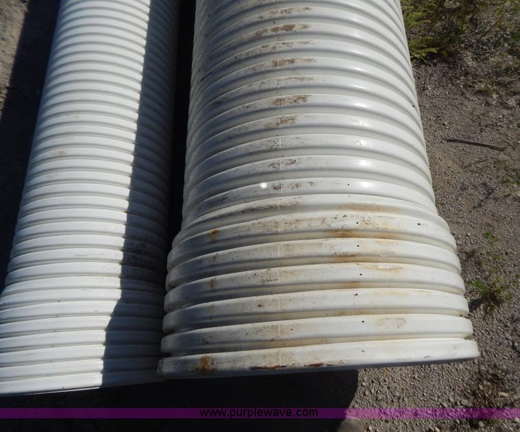 image for item G3492 (2) corrugated pvc pipe