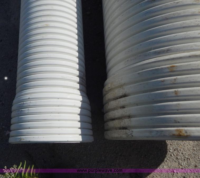 image for item G3492 (2) corrugated pvc pipe